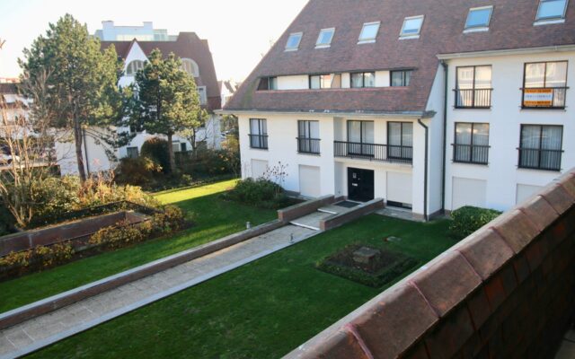 Appart+studio PARK 1C zicht op binnentuin